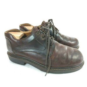 Johnston & Murphy Passport Brown Oxfords 10 W